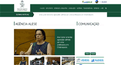 Desktop Screenshot of al.se.gov.br