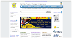Desktop Screenshot of laranjeiras.se.gov.br